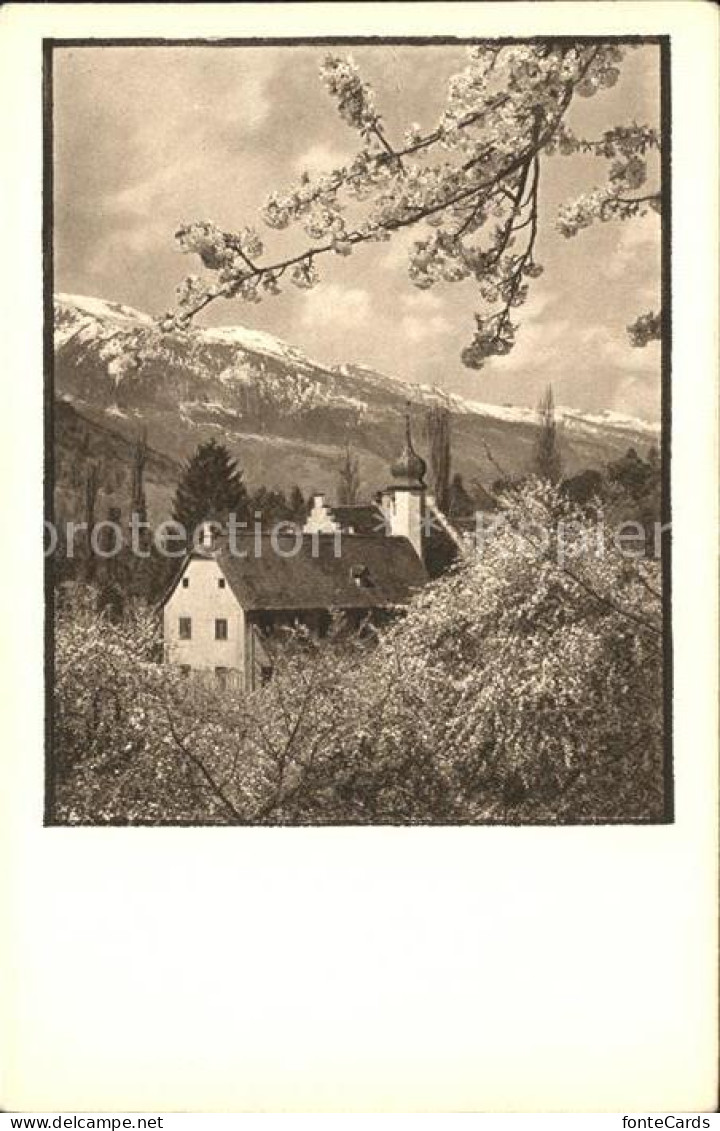 Malans GR Kirchenpartie