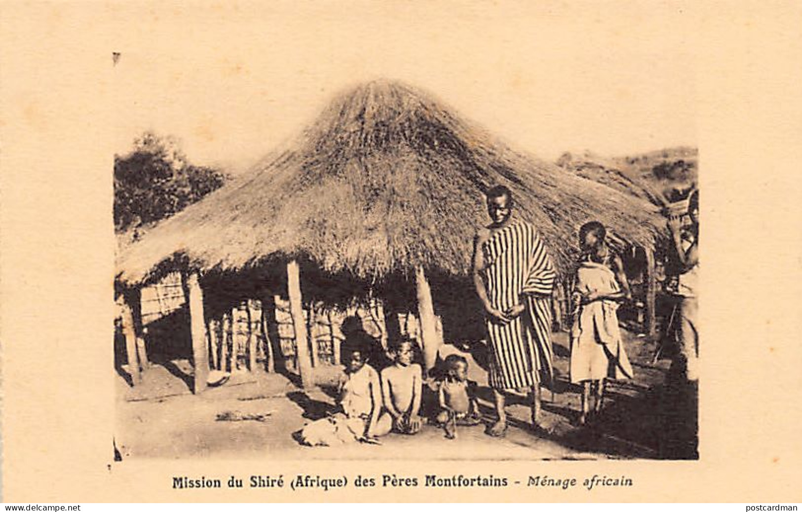 Malawi - African household - Publ. Company of Mary - Mission du Shiré des Pères Montfortains