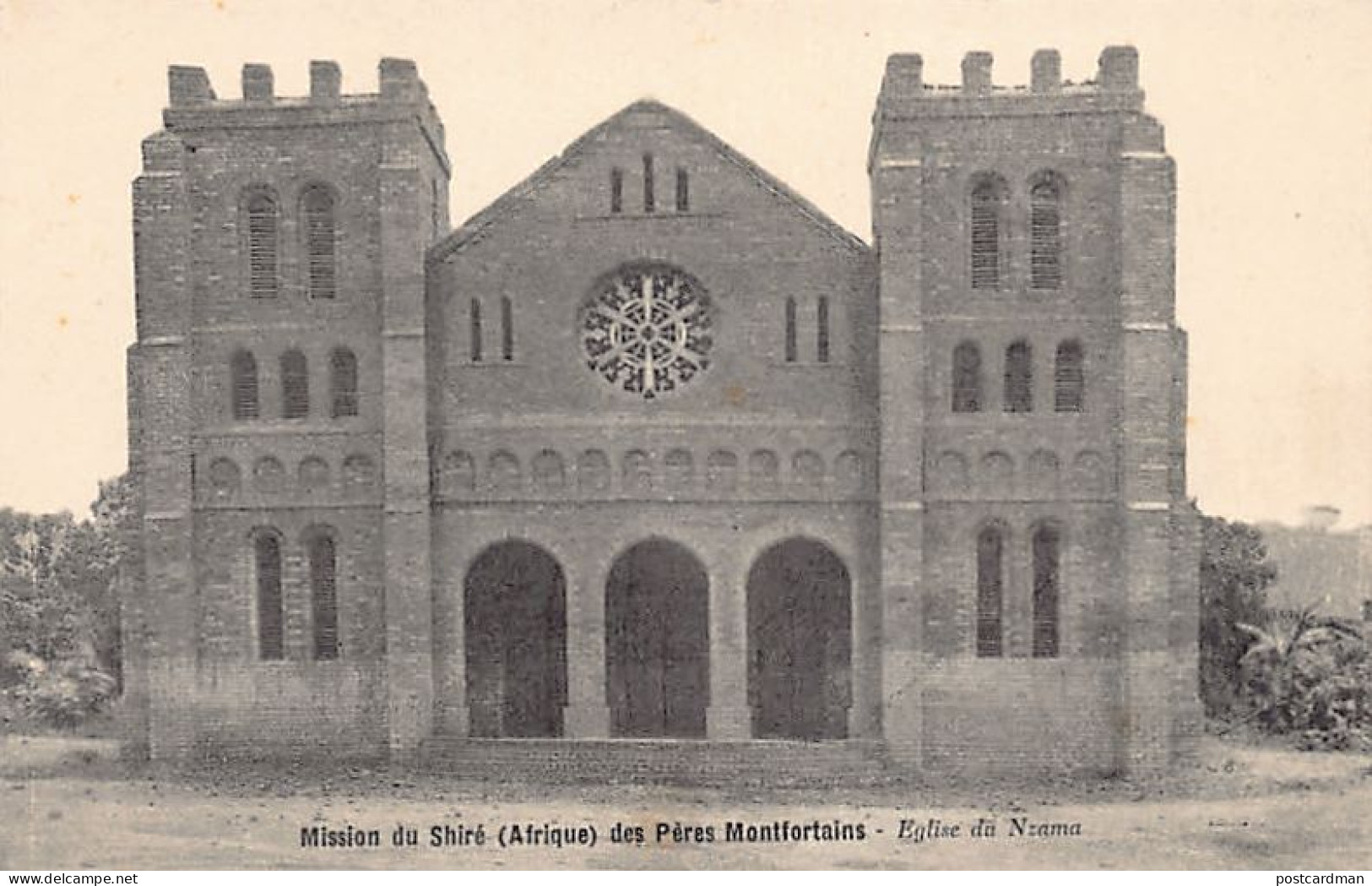 Malawi - Nzama Church (Lilongwe District) - Publ. Company of Mary - Mission du Shiré des Pères Montfortains
