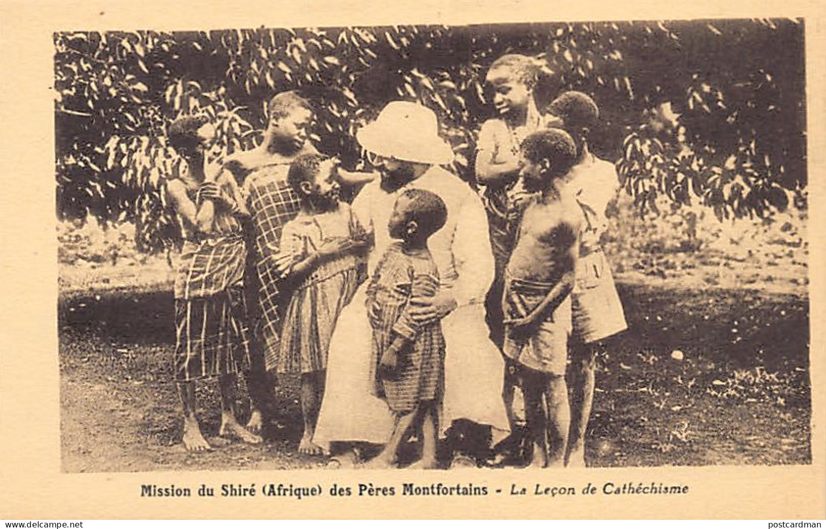 Malawi - The catechism lesson - Publ. Mission of the Shire of the Montfort Fathers