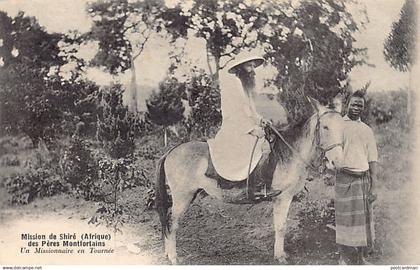 Malawi - A missionary on tour - Publ. Company of Mary - Mission du Shiré des Pères Montfortains