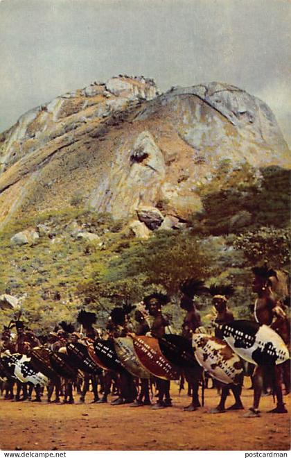 NYASSALAND Malawi - Angoni warriors - Publ. Federal Information Dept.