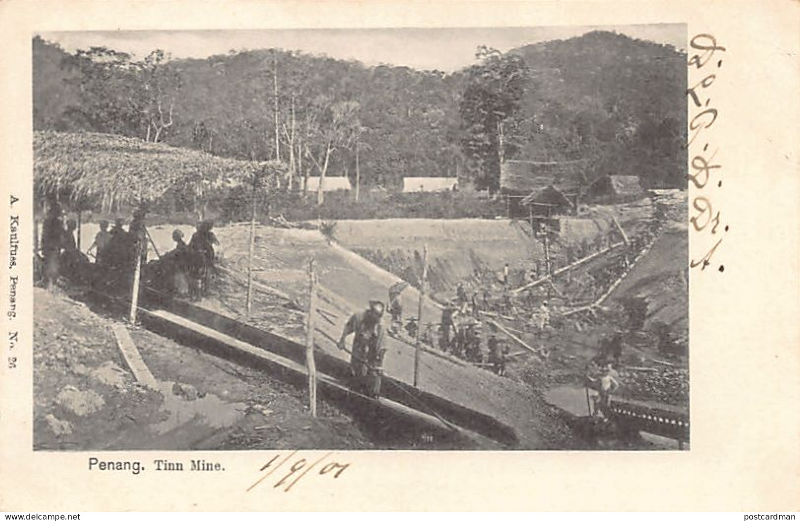 Malaysia - PENANG - Tin mine - Publ. A. Kaulfuss 26