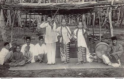 Malaysia - Malay music band - REAL PHOTO - Publ. unknown
