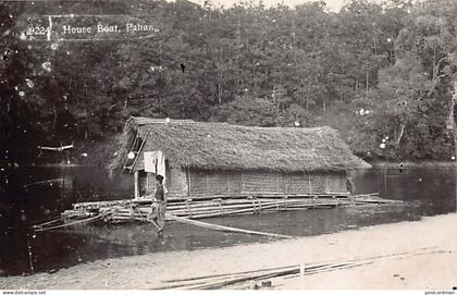 Malaysia - PAHANG - House boat - REAL PHOTO - Publ. unknown
