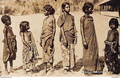Malaysia - Tamil women - REAL PHOTO