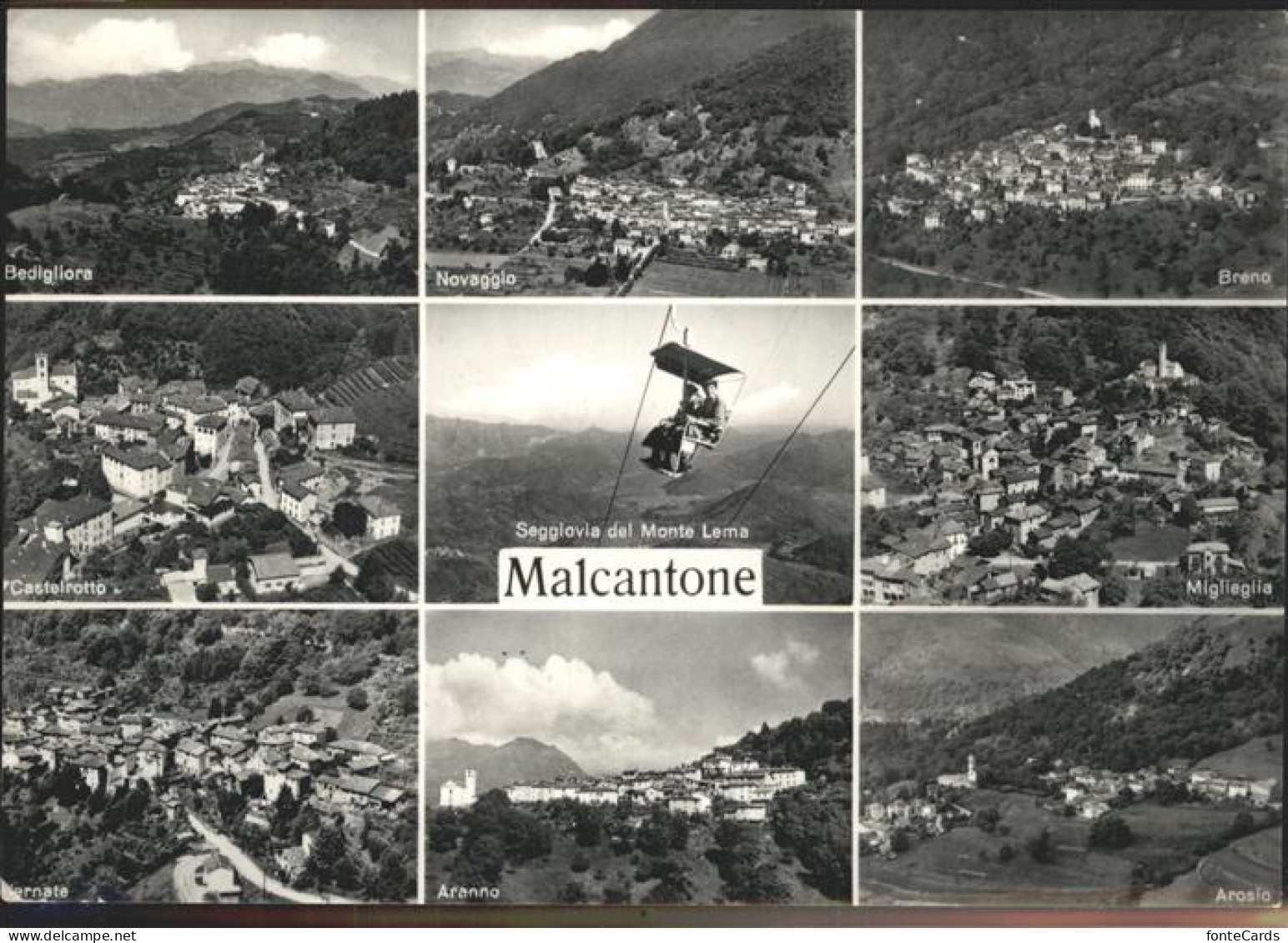 Malcantone Vernate Castelrotto Aranno Breno