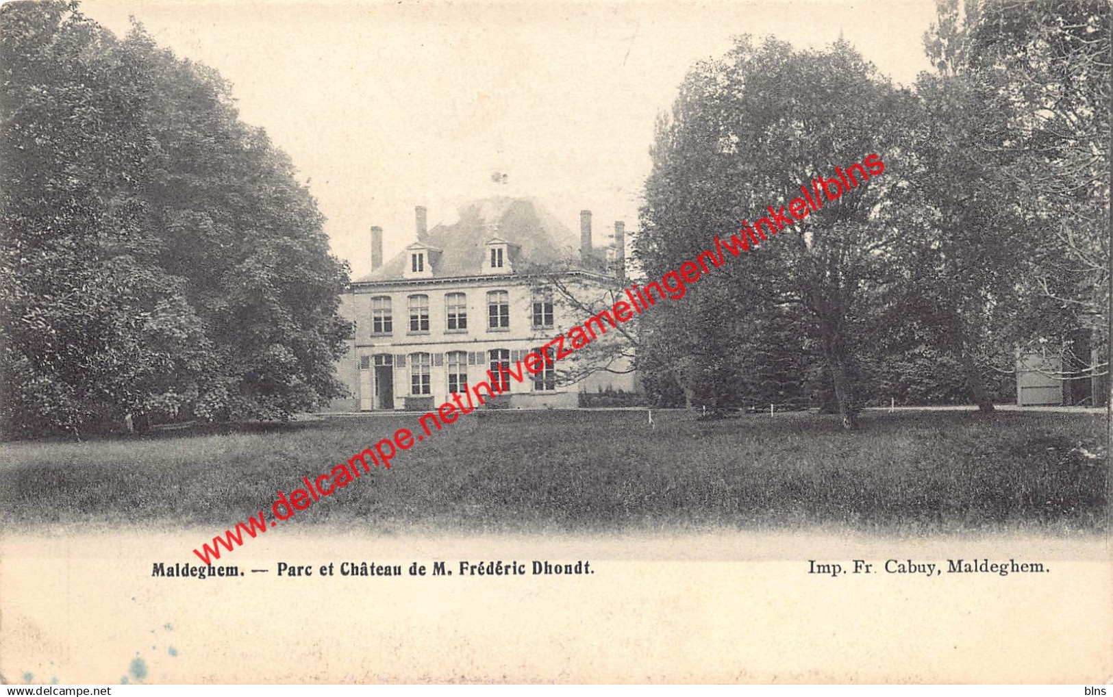 Maldeghem - Par cet Château de M. Frédéric Dhondt - Maldegem