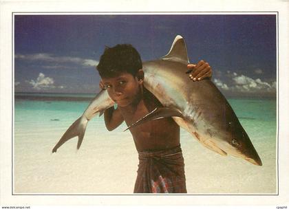CPM Maldives Islands Maldives Requin a pointe blanche