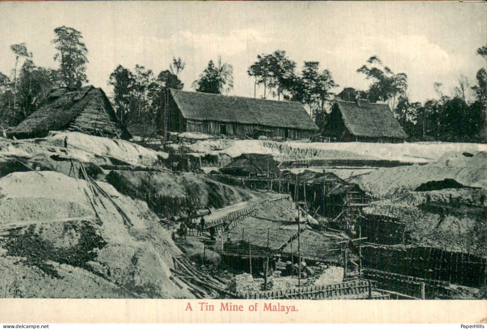 Maleisië Malaysia - A Tin Mine of Malaya