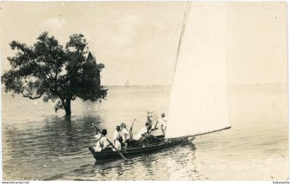 Malaysia Kolek Kolae Boat photocard