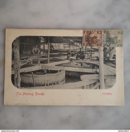Malaysia // Perak - Tin Mining 19?? Rare
