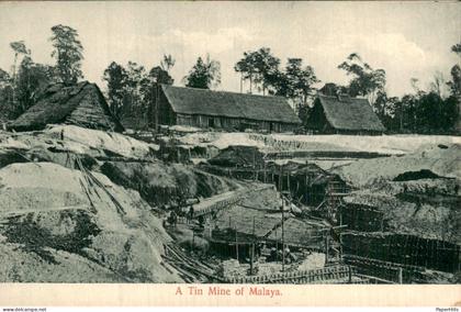 Maleisië Malaysia - A Tin Mine of Malaya