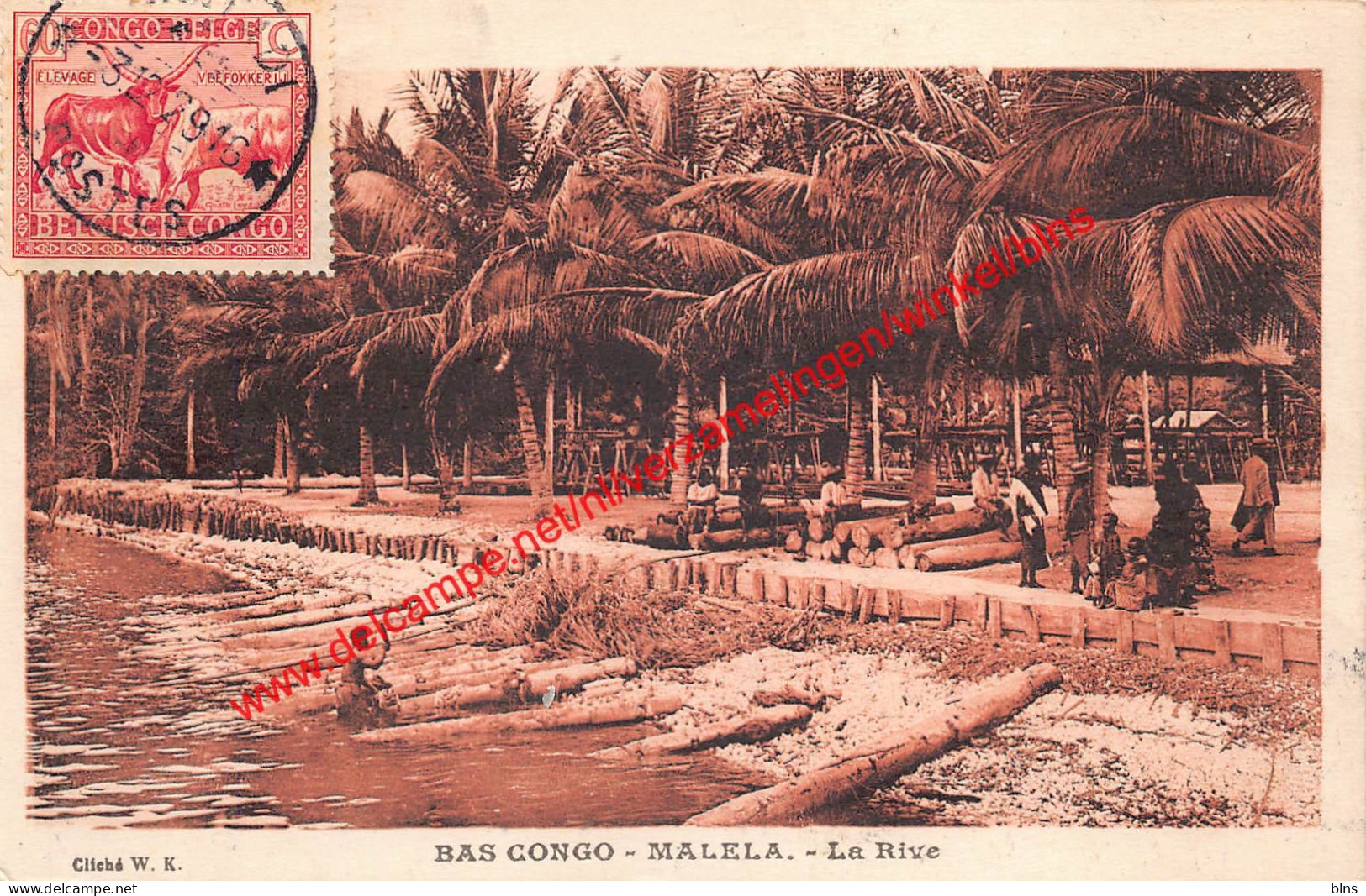 Malela - La Rive - Congo Belge Belgisch Kongo