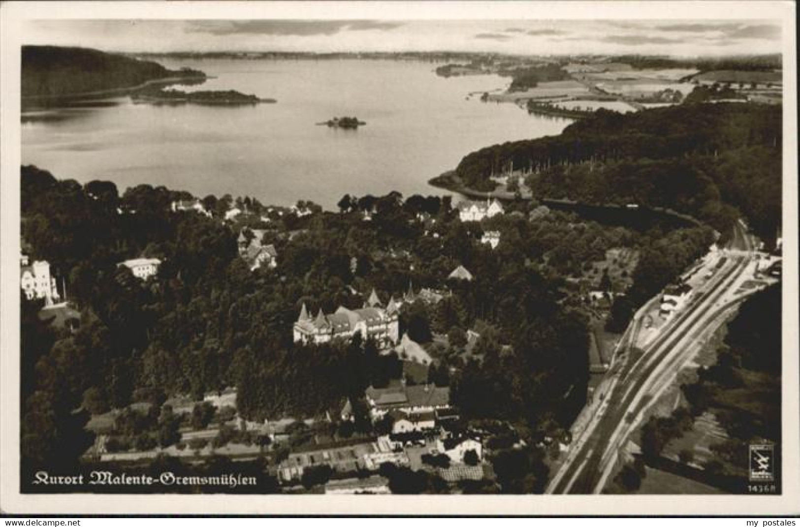 Malente-Gremsmuehlen Fliegeraufnahme