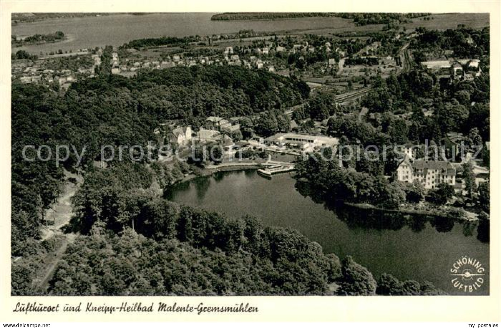 Malente-Gremsmuehlen Fliegeraufnahme