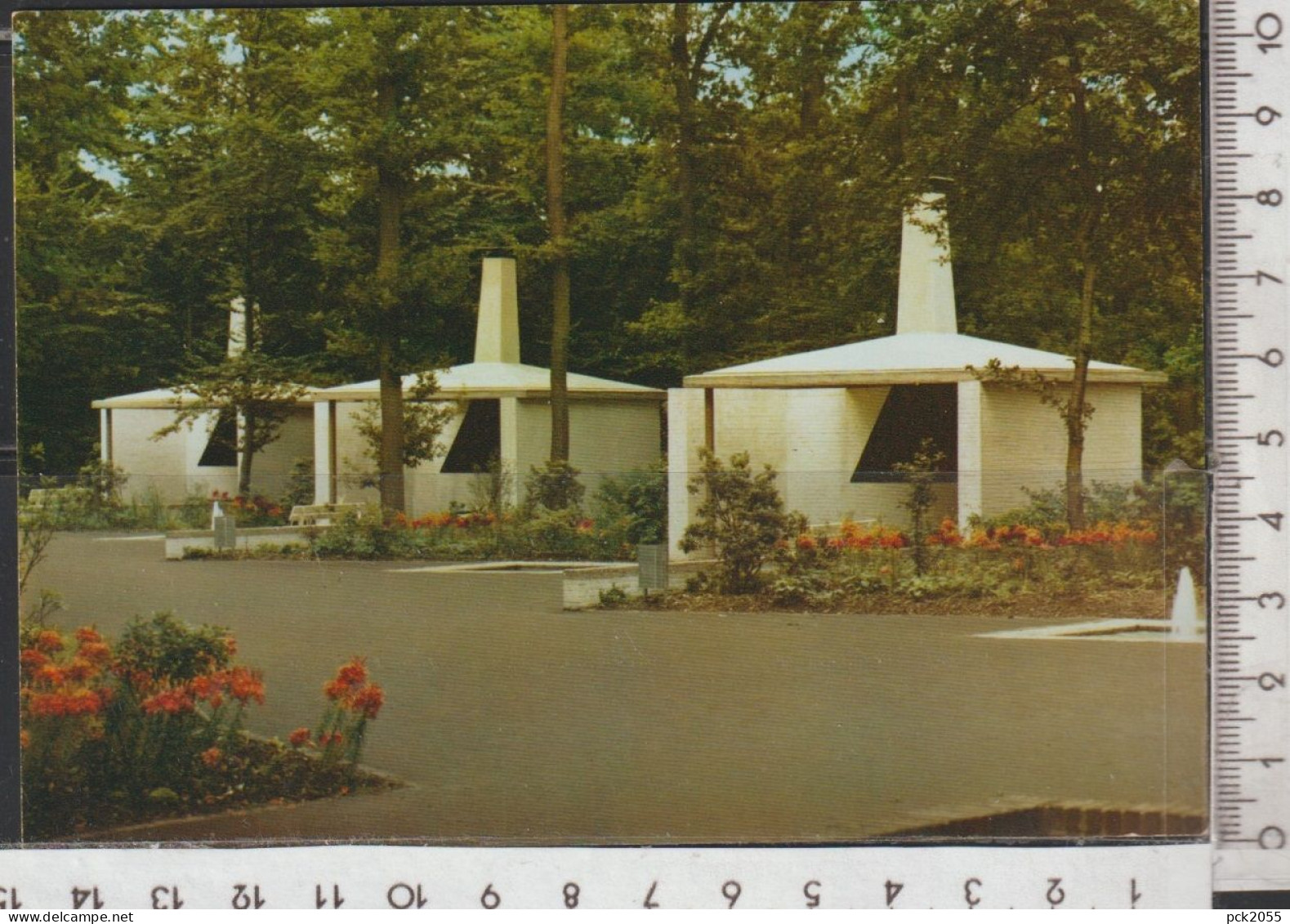 Malente - Gremsmühlen Kamin - Sitzecken im Kurpark  nicht gelaufen  ( AK 4206 )  günstige Versandkosten