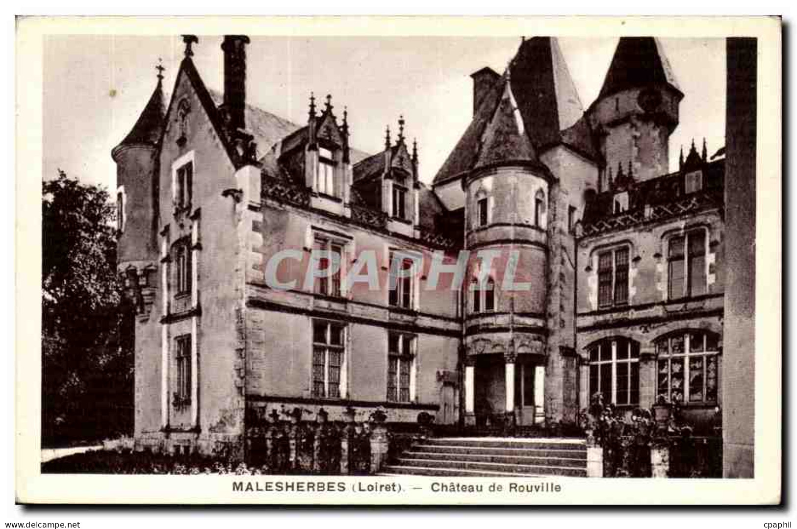 Malesherbes CPA Chateau de Rouville