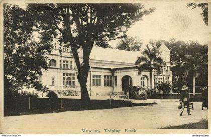 malay malaysia, TAIPING PERAK, Museum (1910s) Postcard