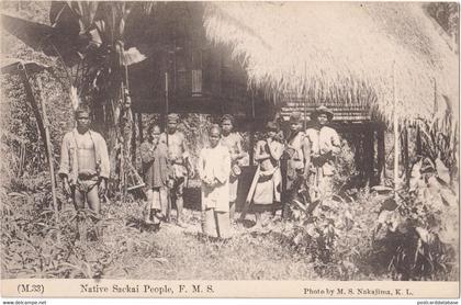 Native Sackai People, F. M. S.