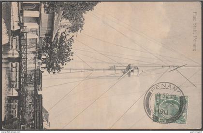 Straits Settlements - Malaysia Penang - 1c. - Postcard - 1911