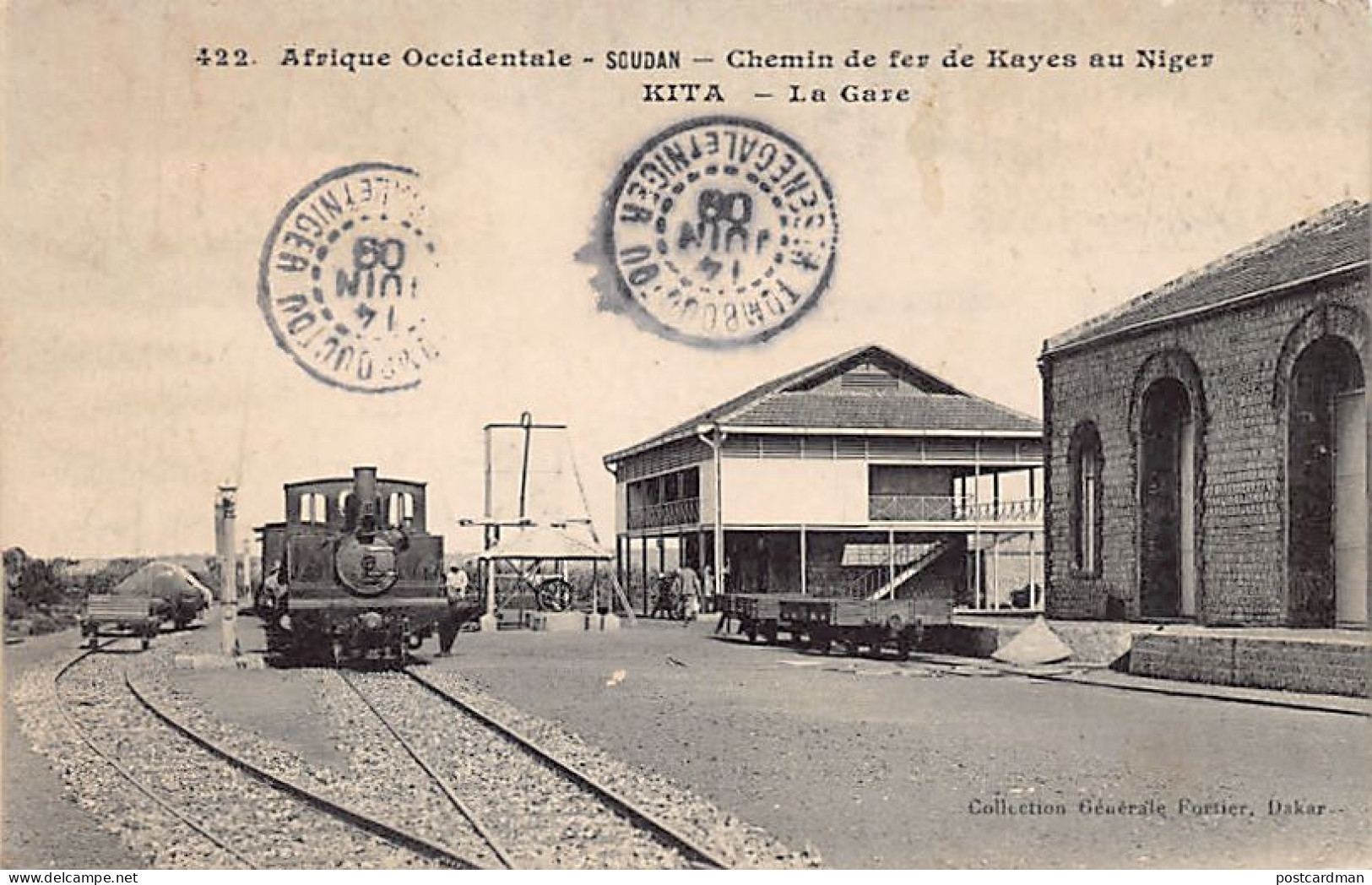 Mali - KITA - La gare - Ed. Fortier 422