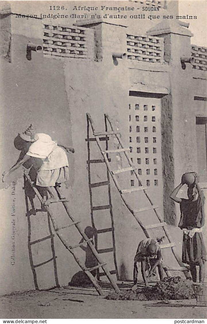 Mali - Maçon indigène - Ed. Fortier 1126