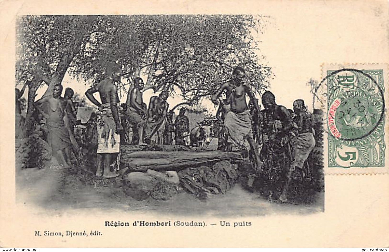 Mali - Région d'Hombori - Un puits - Ed. M. Simon