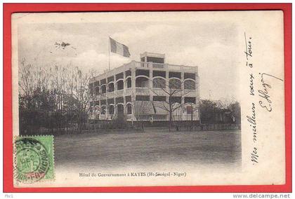 CPA: Mali - Kayes - Hotel du Gouvernement