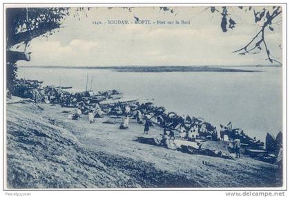 CPA MALI - MOPTI - PORT SUR LE BANI