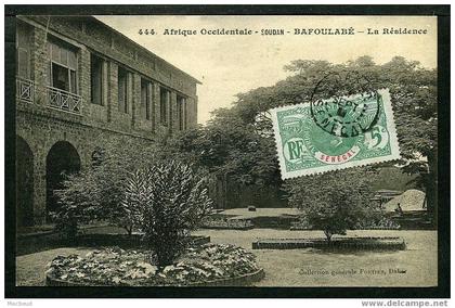 MALI - EX SOUDAN FRANCAIS - BAFOULABÉ - La Résidence - Edit. Fortier N°444
