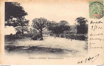 Mali - KOULIKORO - Le marché - Ed. inconnu
