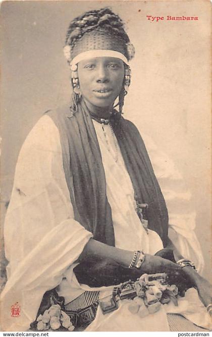 Mali - Type de femme Bambara - Ed. inconnu