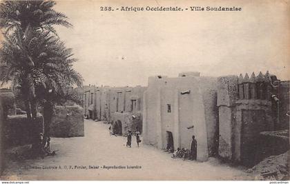 Mali - Ville soudanaise - Ed. Fortier 258