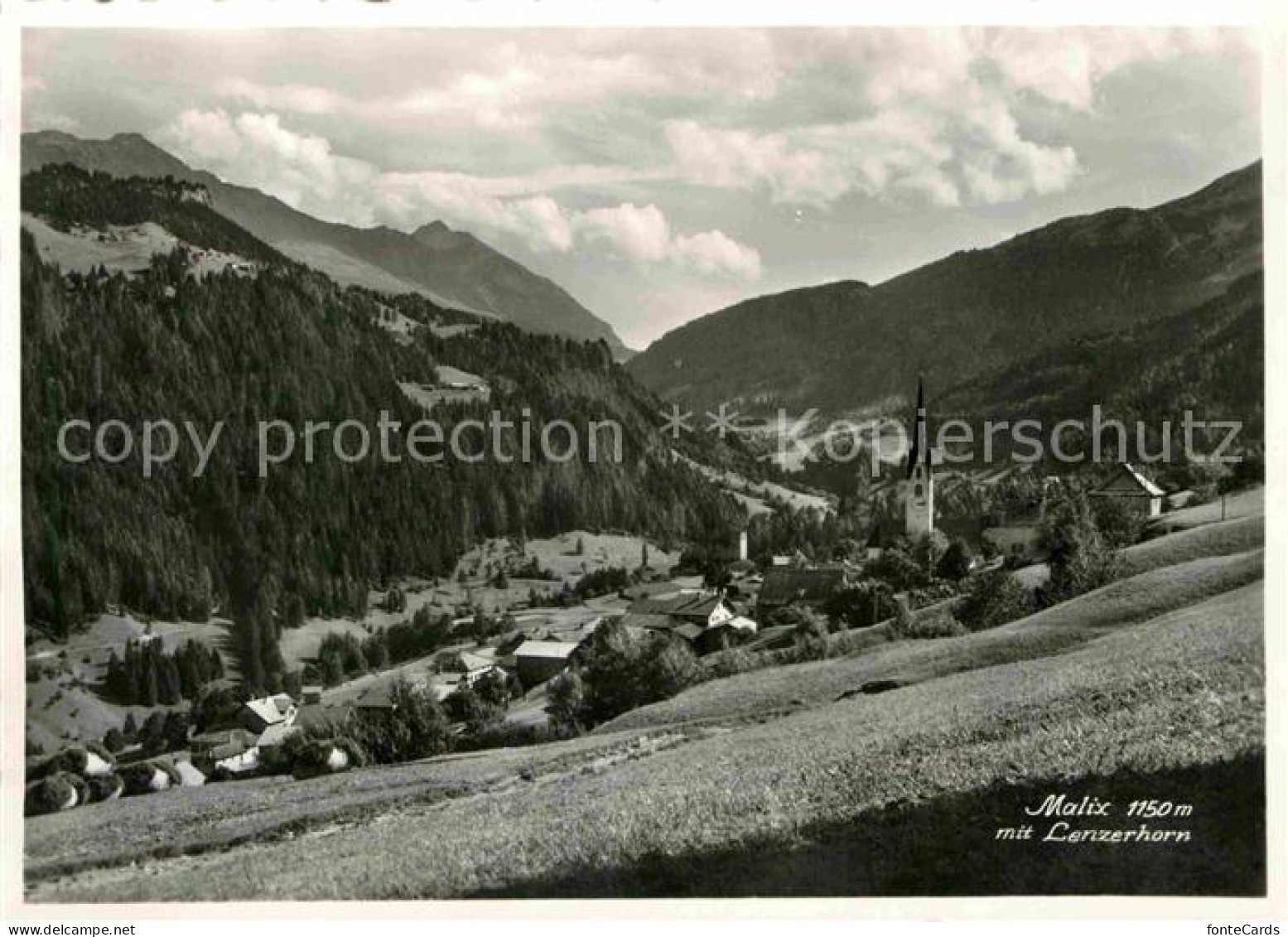 Malix mit Lenzerhorn Oberhalbstein