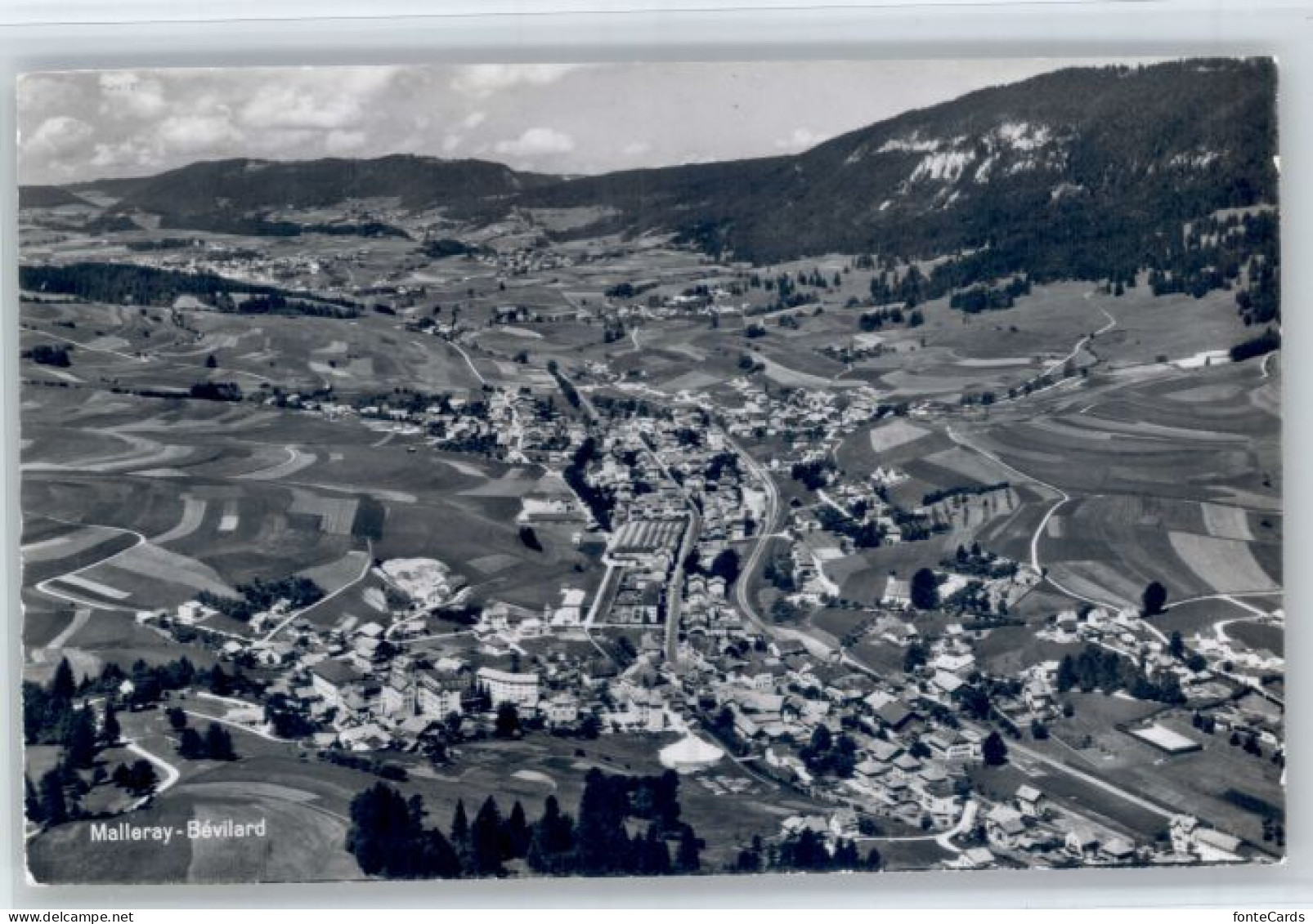 Malleray Fliegeraufnahme