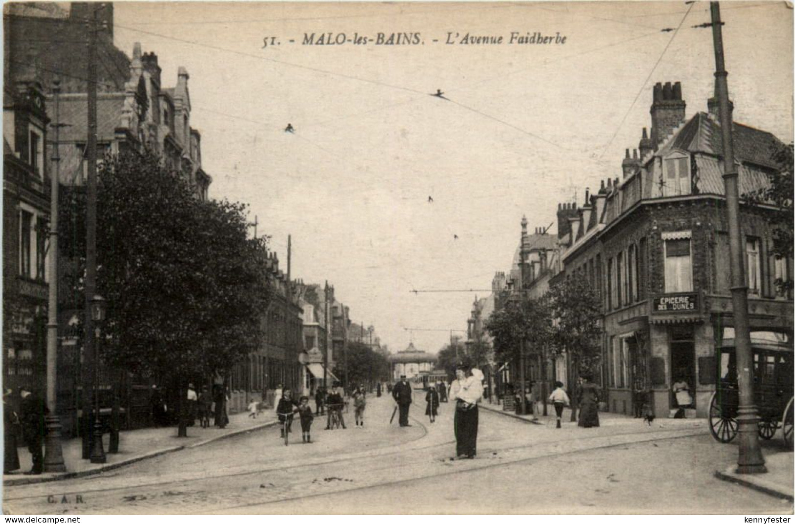 Malo les Bains - L Avenue Faidherbe
