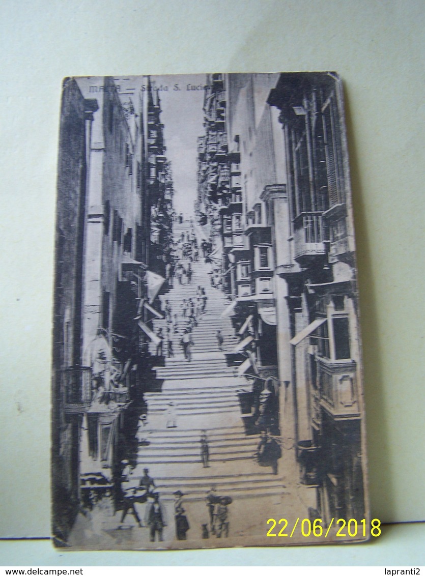 MALTA (MALTE) STRADA SAN LUCIA.