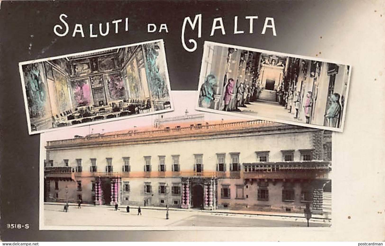 Malta - Saluti da Malta - Publ. unknown 3518