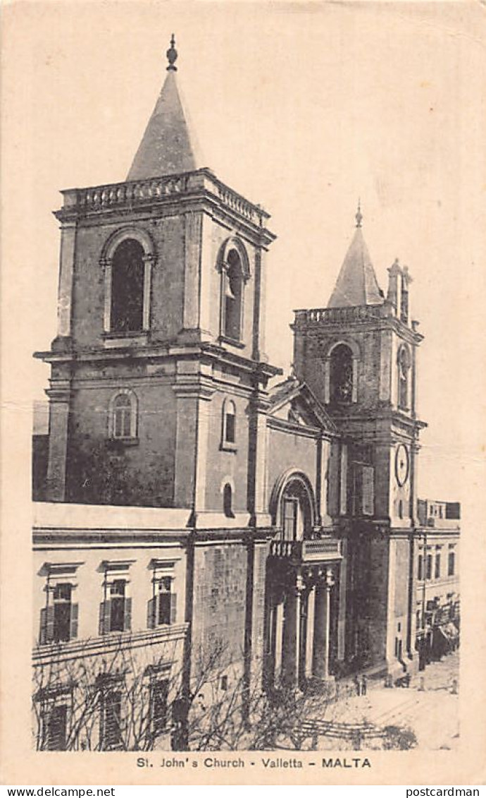 Malta - VALLETTA - St. John's church - Publ. John Critien 64195