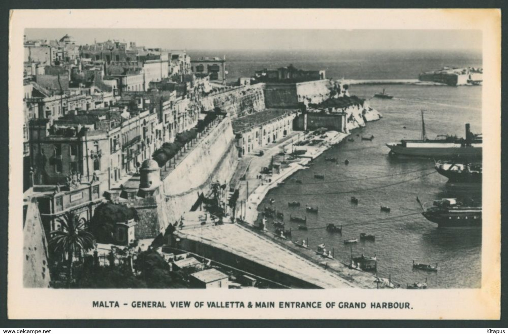 MALTA vintage postcard