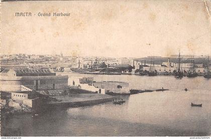 BR46668 Malta grand Harbour   Malta
