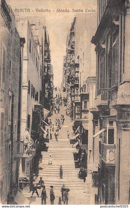 BR46672 Valletta Strada santa Lucia Malta   Malta