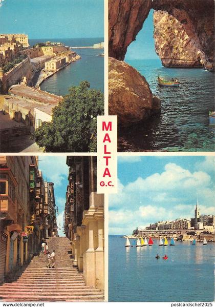 BR50039 Malta grand harbour    Malta