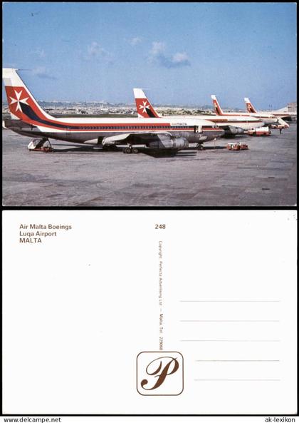 Luqa Malta International Airport, Air Malta Boeing Flugzeuge 1992