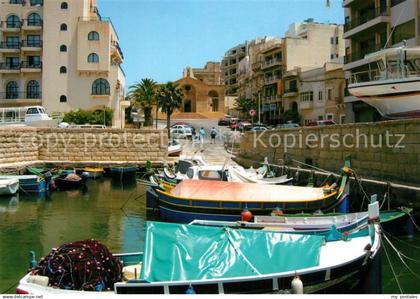 Malta Saint Paul Bay Fischerhafen