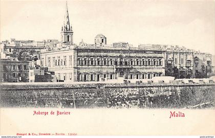 Malta - VALLETTA - Auberge de Baviere - Publ. Stengel & Co. 14060