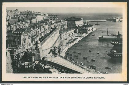 MALTA vintage postcard
