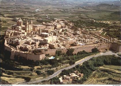 Mdina Malta Ancient Capital of Malta Citta Vecchia veduta aerea