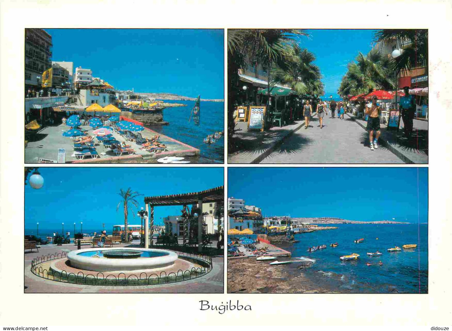 Malte - Bugibba - Multivues - CPM - Voir Scans Recto-Verso